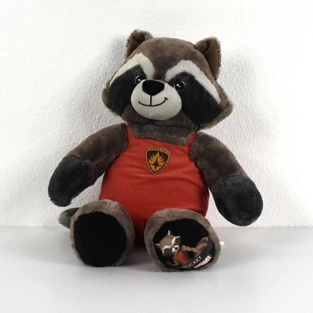 Rocket‎ Guardians of the Galaxy Build a Bear plush Gently used condition